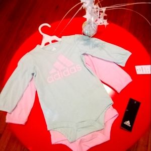 Adidas Baby Girl Onesie